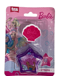 Apontador Mais  Borracha Barbie 630939 - Tris
