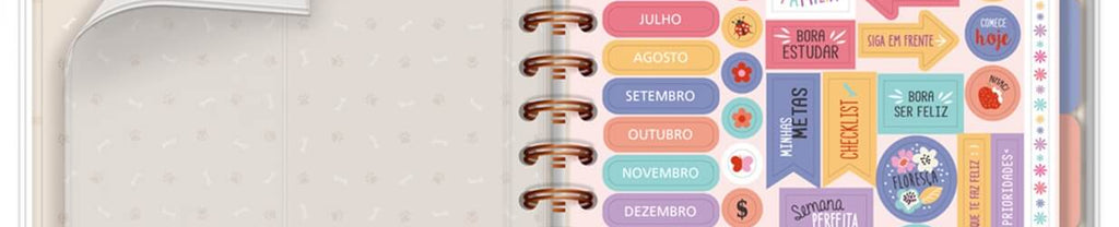 Planner Permanente M Cachorro na Janela  105 Fls.6370 - Fina Ideia