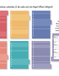 Planner Permanente M Cachorro na Janela  105 Fls.6370 - Fina Ideia
