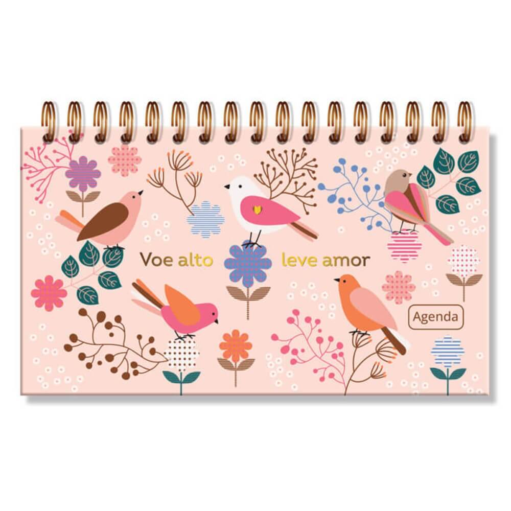 Agenda Mini Leve Amor 2026 64 Fls. 85 X 150mm 6468 - Fina Ideia