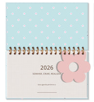 Agenda Mini Borboletas no Jardim 2026 64 Fls. 85X150mm 6471 - Fina Ideia