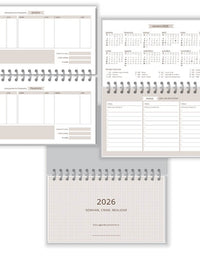Agenda Mini Borboletas no Jardim 2026 64 Fls. 85X150mm 6471 - Fina Ideia
