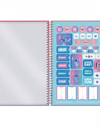 Caderno Univ. 10 Matérias 160 Folhas Stitch 6524 - Foroni
