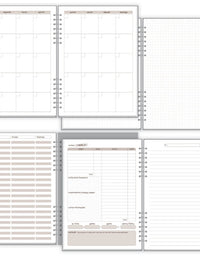 Planner Compacto Mensal Galhos 32 Folhas 145x205mm 6732 - Fina Ideia
