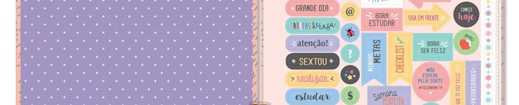 Planner Compacto Mensal Sempre Viva 32 Folhas 145x205mm 6741 - Fina Ideia