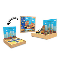 Brincando de Engenheiro Construtor 53pçs 6812.1   - Xalingo