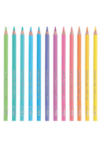 Lápis de Cor Tons Pastel Mega Soft Color 12 Cores 687841 - Tris