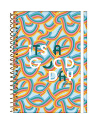 Agenda Planner Permanente Espiral 175x242 160 Pág. Wish 69081 - Jandaia
