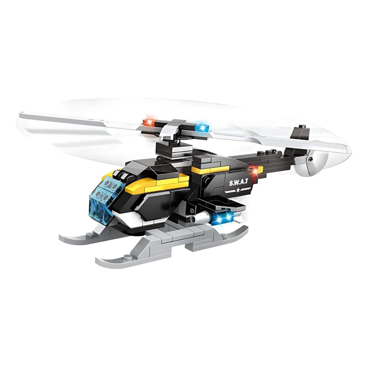 Blocos de Montar Operações Especiais Helicóptero 6820.9 - Xalingo