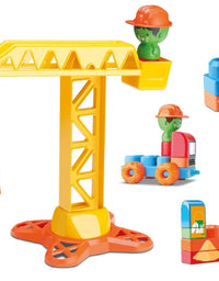 Blocos de Montar Tchuco Blocks Construção 55 Peças 0255 - Samba Toys
