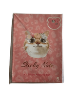 Bloco de Anotação 50 fls. Com Adesivo Cat FF7013 - Fofy