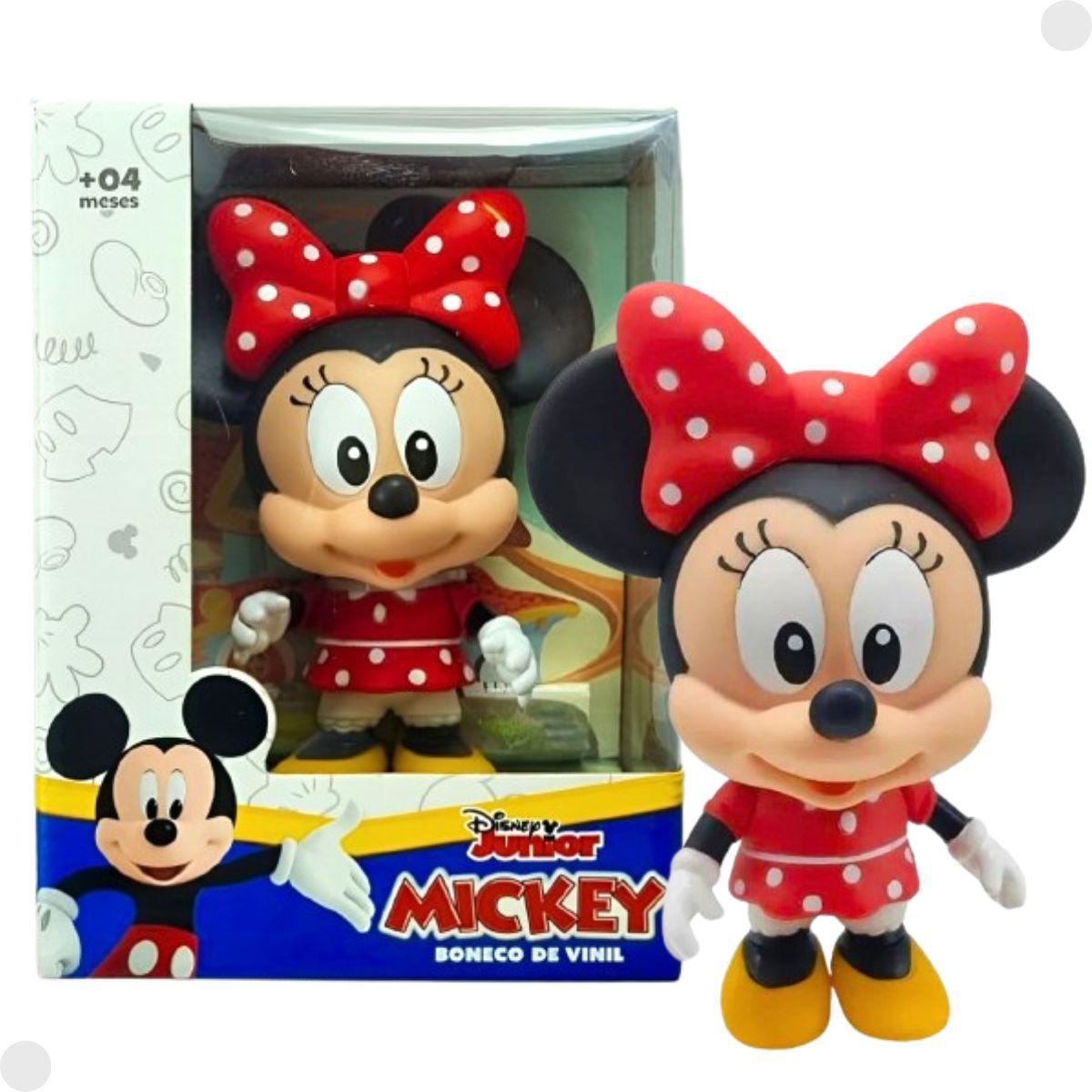 Boneco Mickey e Seus Amigos 12cm Minnie 3294 - Líder