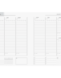 Agenda Planner Permanente Be Bold 160 Páginas 175mmX242mm 71131 - Jandaia
