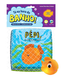 Livrinho p/ Banho Ta Na Hora Do Banho Pépi O Peixinho 8646 - Vale Das letras
