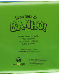 Livrinho p/ Banho Ta Na Hora Do Banho Lino O Patinho 8645 - Vale Das letras
