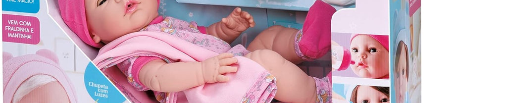 Boneca Diver New Born Premium Menina 8159 - Diver Toys