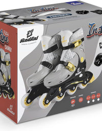 Patins Inline Chumbo Ajustável Com Acessórios AD-03CB - Fenix
