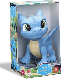 Boneco Baby Dragon 21cm Azul 874 - Bambola
