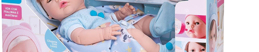 Boneco Diver New Born Premium Menino 8154 - Diver Toys