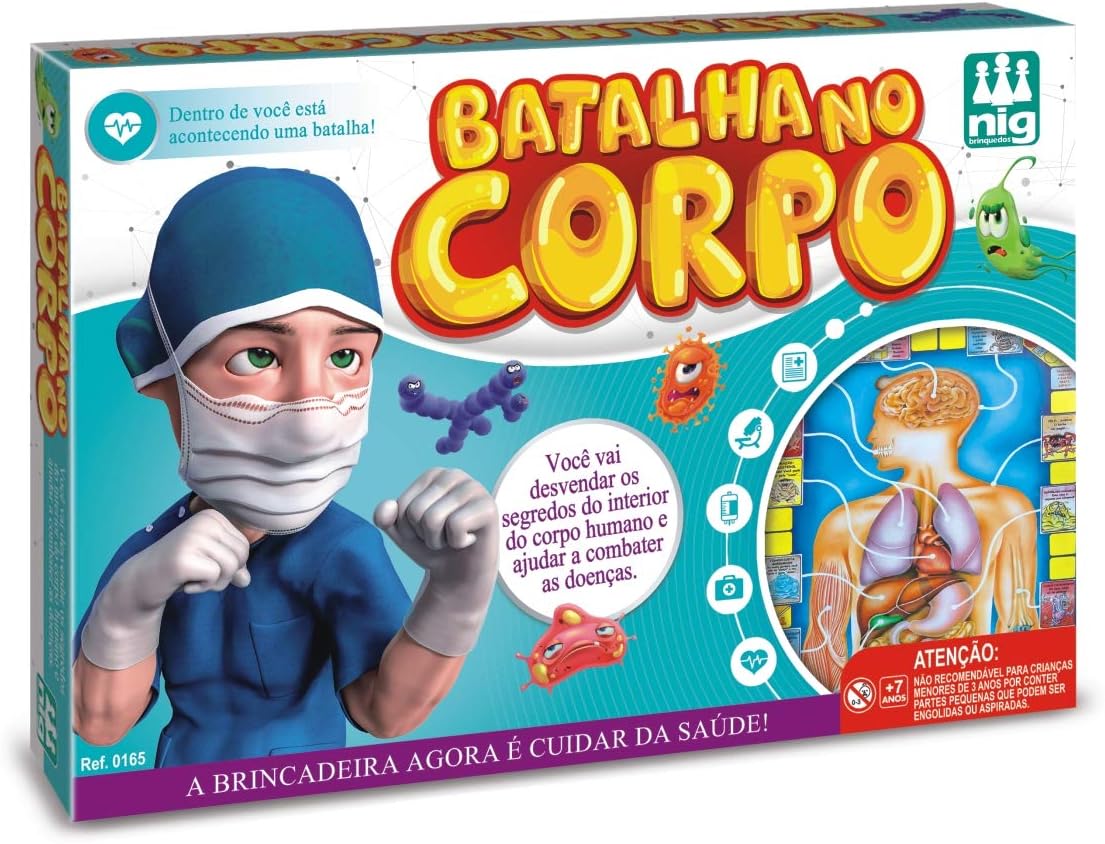 Jogo Batalha No Corpo 0165 - Nig Brinquedos