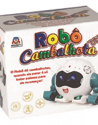 Robô Cambalhota c/ Som e Luzes ao Sensor de Palmas 720-3 - Braskit
