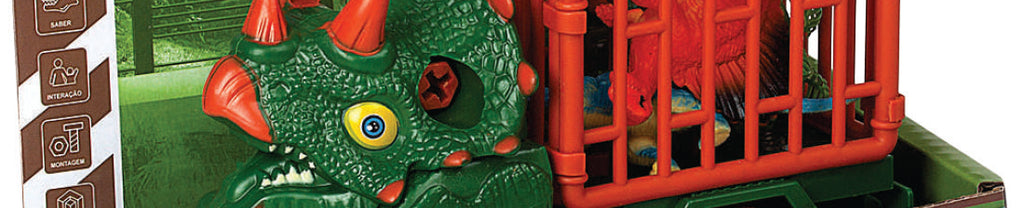 Caminhão Desmontável Dinossauro Truck 740-4 - Braskit