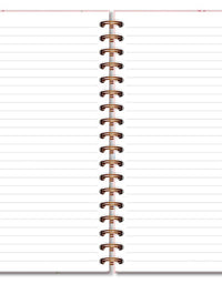 Caderno Colegial 1 Matéria Laços e Afetos by Sof 80 folhas 90g/m² 7447 - Fina Ideia
