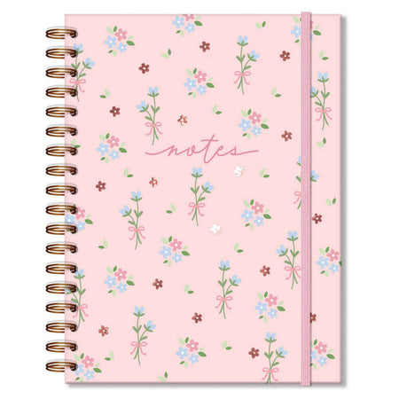 Caderno Colegial 1 Matéria Laços e Afetos by Sof 80 folhas 90g/m² 7447 - Fina Ideia