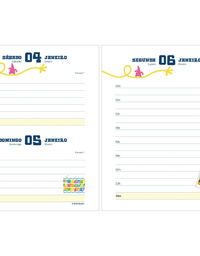 Agenda Diária 2025 Bob Esponja 352 Páginas 133x178mm 76724 - Jandaia
