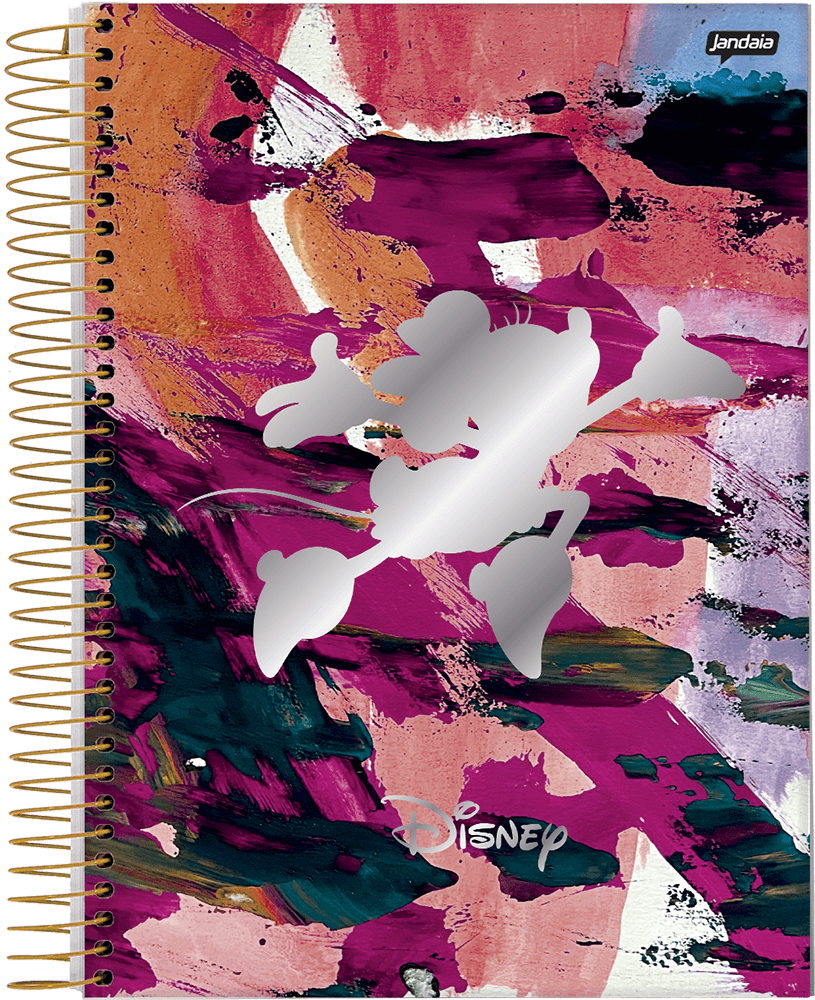 Caderno Espiral College Disney Projeto De&I 160 Folhas 77190 - Jandaia