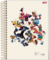 Caderno Espiral College Disney Projeto De&I 160 Folhas 77190 - Jandaia