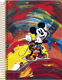 Caderno Espiral College Disney Projeto De&I 160 Folhas 77190 - Jandaia
