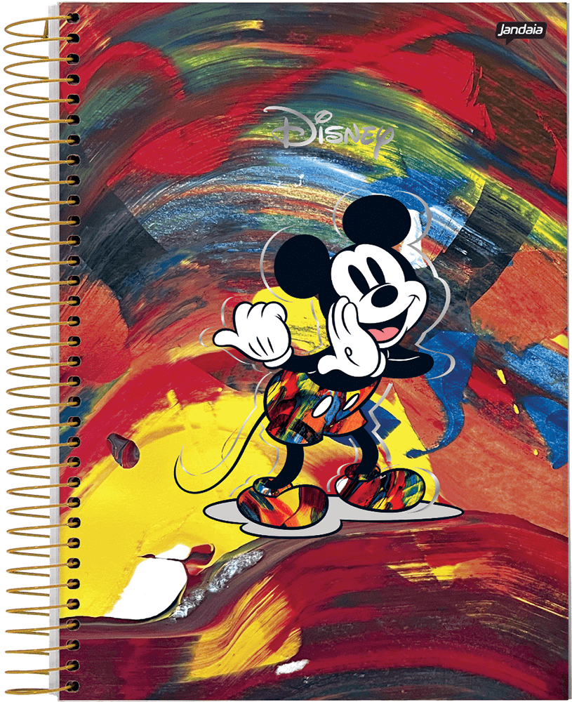 Caderno Espiral College Disney Projeto De&I 160 Folhas 77190 - Jandaia