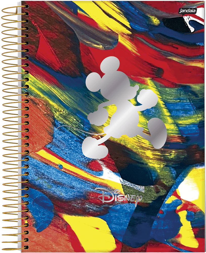 Caderno Espiral College Disney Projeto De&I 160 Folhas 77190 - Jandaia