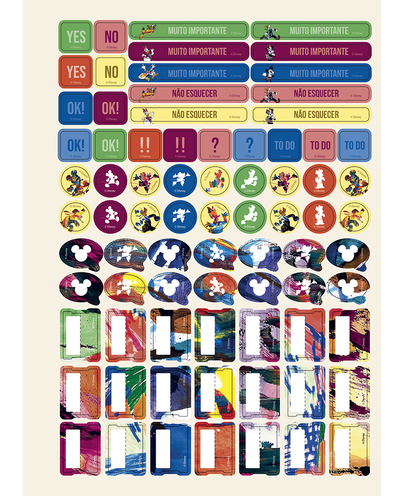 Caderno Espiral College Disney Projeto De&I 160 Folhas 77190 - Jandaia