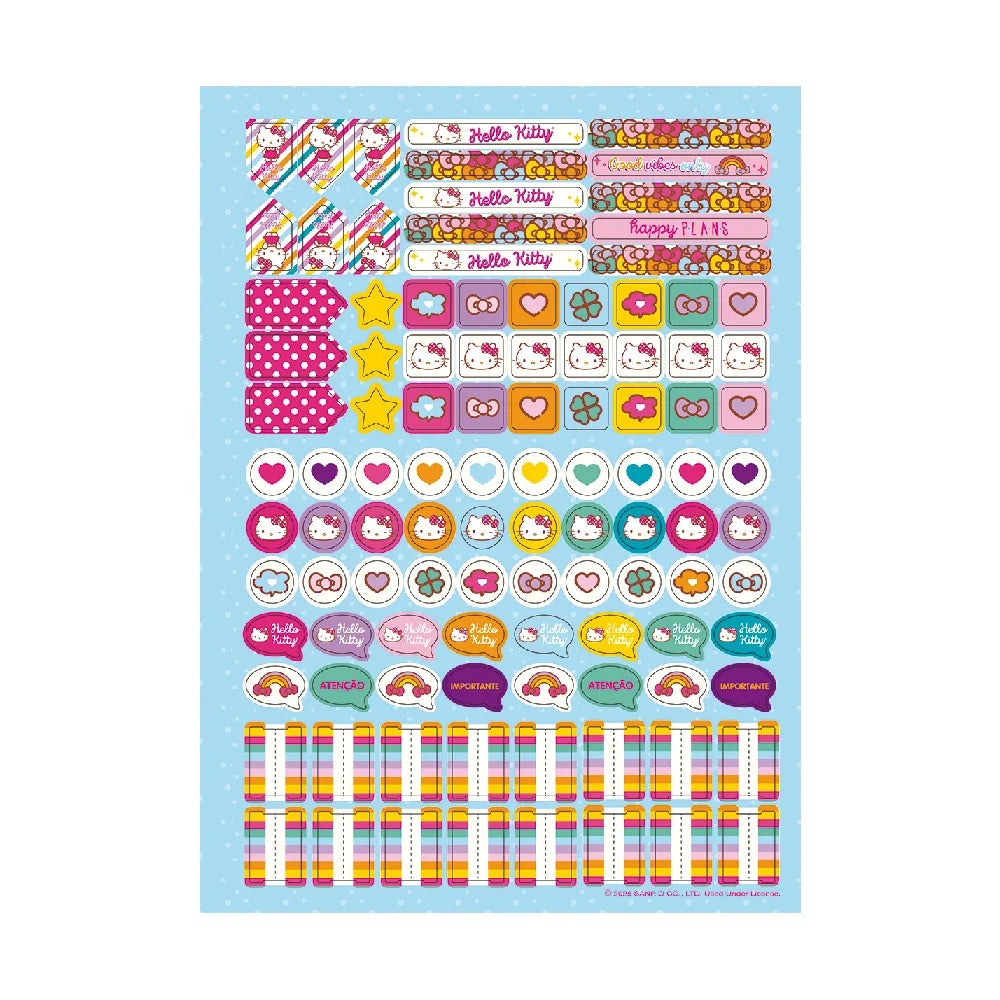 Caderno Neo Universitário 80 Fls Hello Kitty 77567 - Jandaia