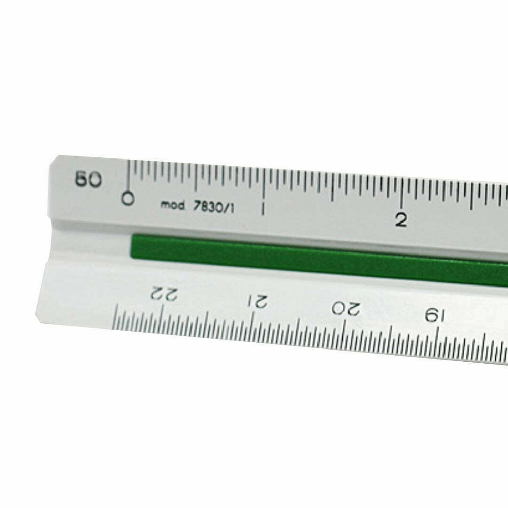 Escalímetro Triângular 30 cm Número 1 - 7830-1 - Trident