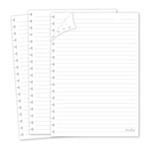 Refil Folhas Removíveis Pautadas 40 Folhas 90g/m² 8000 - Fina Ideia