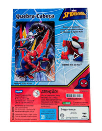 Quebra Cabeça 60 peças Marvel Homem Aranha 8012 - Toyster
