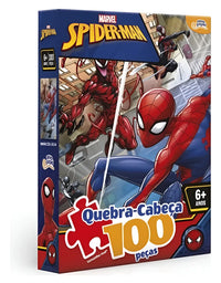 Quebra Cabeça 100 peças Homem Aranha 8013 - Toyster
