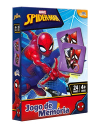 Jogo de Memória Marvel Homem Aranha 24 pares 8016 - Toyster
