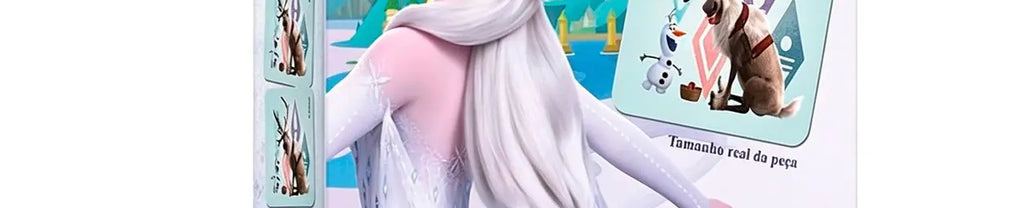 Jogo de Memória Disney Frozen 24 pares 8030 - Toyster