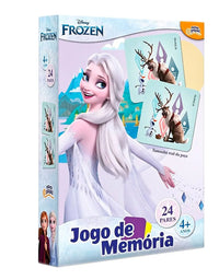 Jogo de Memória Disney Frozen 24 pares 8030 - Toyster
