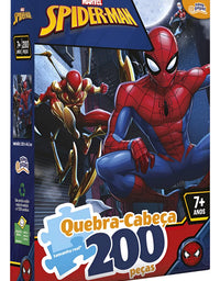 Quebra Cabeça 200 peças Homem Aranha 8023 - Toyster
