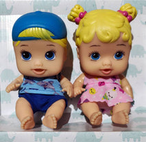 Boneca Little Dolls Gêmeos 8037 Diver Toys