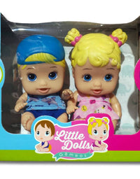 Boneca Little Dolls Gêmeos 8037 Diver Toys
