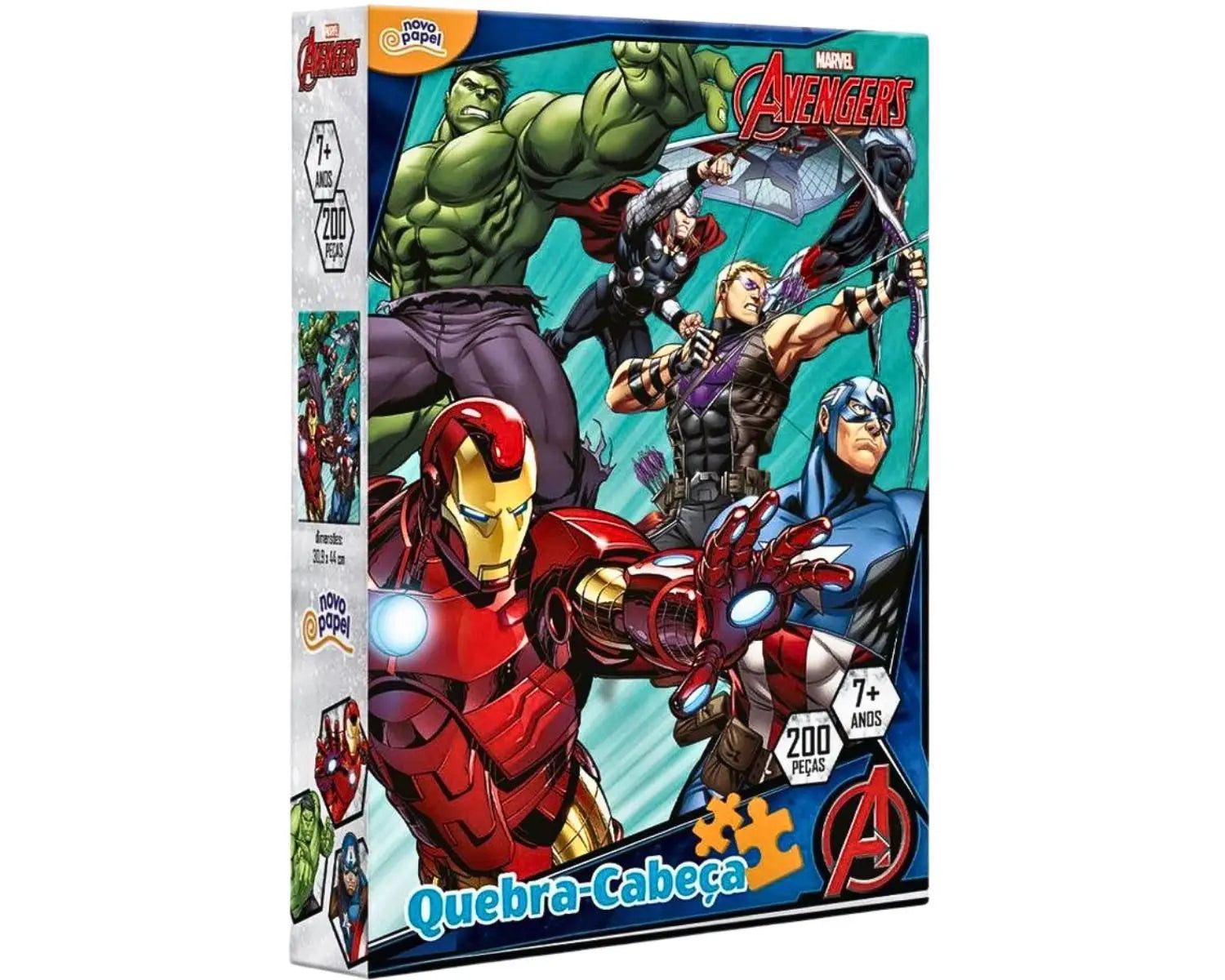 Quebra Cabeça 200 peças Avengers 8041 - Toyster
