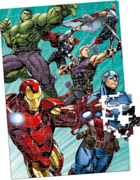 Quebra Cabeça 200 peças Avengers 8041 - Toyster
