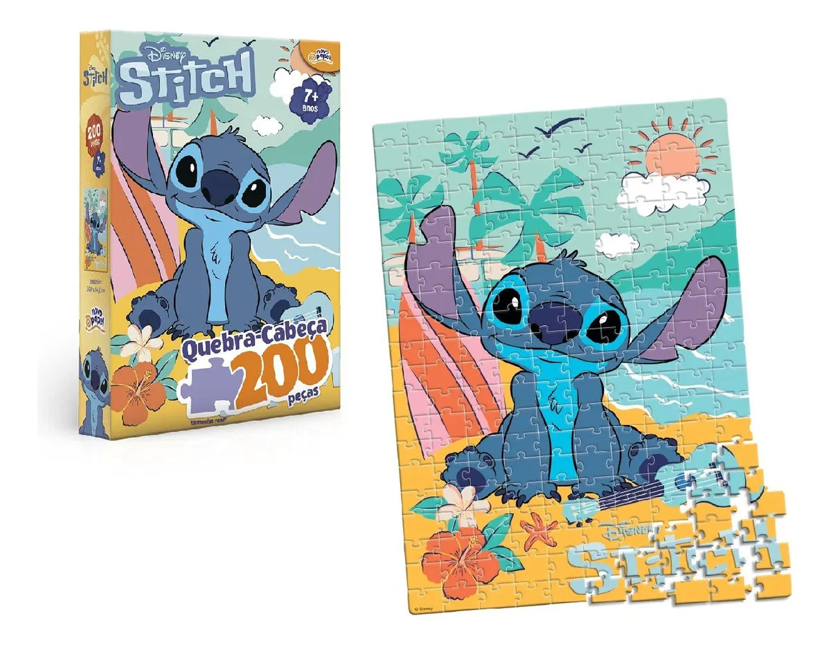 Quebra Cabeça 200 peças Stitch 8093 - Toyster