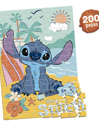 Quebra Cabeça 200 peças Stitch 8093 - Toyster
